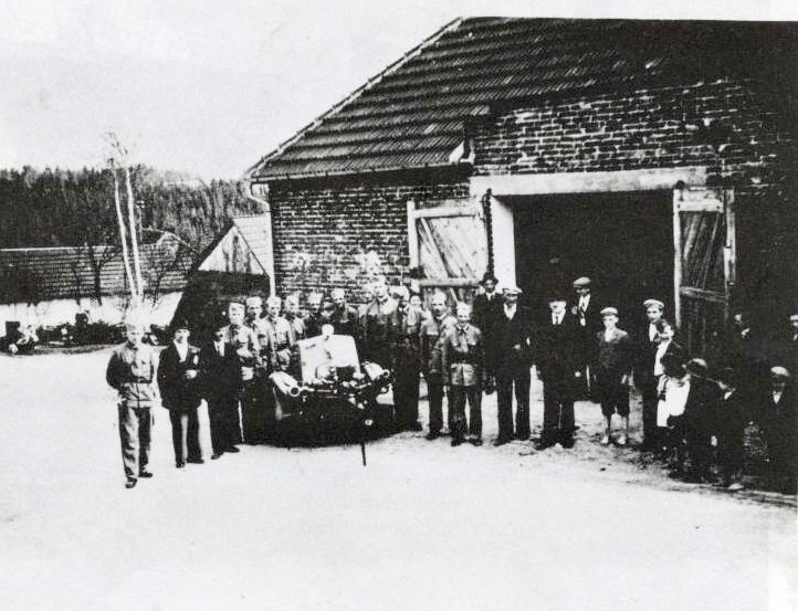 Historická fotografie SDH Desná