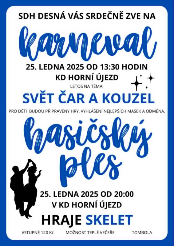 Hasičský ples 2025